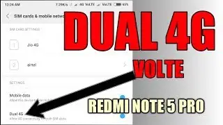 Redmi Note 5 pro Live Test || DUAL 4G Volte ||