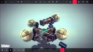 Besiege Update 0.04 (Small Balloon, Slider, Wooden Poles)