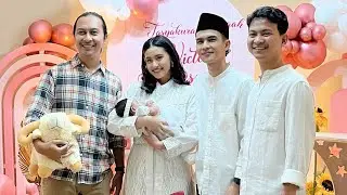 INI WAJAH CANTIK BABY VICTORY | Aqiqah Putri Derry Dan Afifah