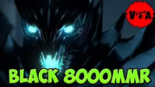 Dota 2 - Black 8000 MMR Plays Terrorblade vol #1 - Ranked Match
