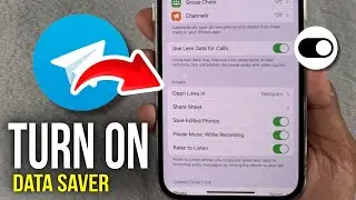 How to Turn ON Data Saver on Telegram - 2025