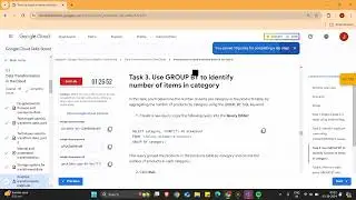 Unit 3 - Lab 1 - Practice transformation methods - Google Cloud Data Analytics