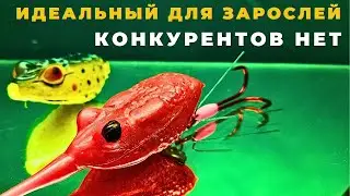 Идеальный  воблер глиссер СЛОНОЖАБ-Милькина  пролезет кругом и выловит всё