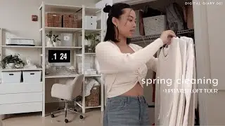 VLOG | Spring Cleaning + Updated Loft Tour