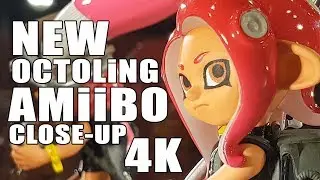 NEW Splatoon 2 Octoling AMiibo Close-Up in 4K | High detailed | Best Quality