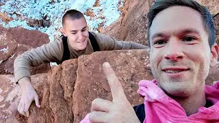 He Almost Fell Off The Mountain!
