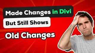 Made Changes in Divi builder, But it still shows old changes. How to remove cache in divi.