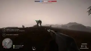 Battlefield 1 Flying Man!