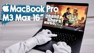 Apple MacBook Pro M3 Max Unboxing & Gaming Test (CrossOver, MAS, Steam)