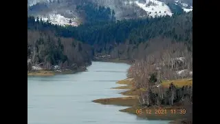 Hrvatska Gorski kotar jezero u Lokvama.