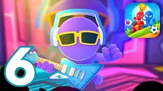 Stickman Party Random MINIGAMES | Funny MiniGames, 1 2 3 4 | Gameplay Walkthrough 2 vs 2 6
