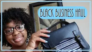 Mini Black-Owned Business Haul | Gone Fishing