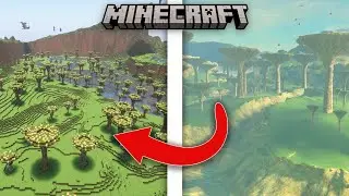 Building the RIDGELAND - Breath of the Wild in Minecraft