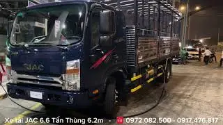 ✅ Đăng ký và giao xe tải JAC 6.6 tấn N650PLUS ở vùng biên giới Tịnh Biên - An Giang