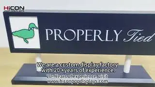 display sign made by Hicon POP Displays 