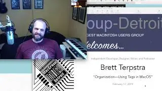 MacGroup-Detroit February 17, 2019: Brett Terpstra Organizing with MacOS Tags