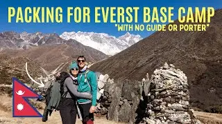 ULTIMATE packing list for trekking Everest Base Camp with no guide or porter! 🇳🇵