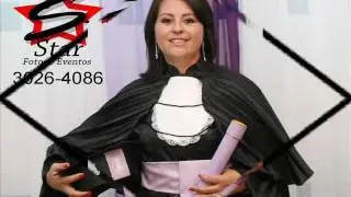 Beca e canudo para formatura
