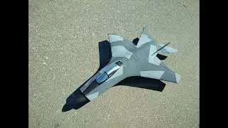 МИГ-41 Концепт (авиамодель облет)  MIG-41 Concept