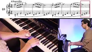 Beyer op.101 n.49 - Esecuzione