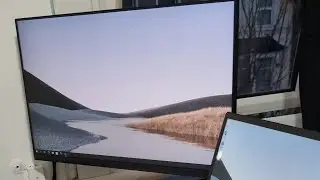 Monitor arm unboxing and installation #wfh2023 #wallmount