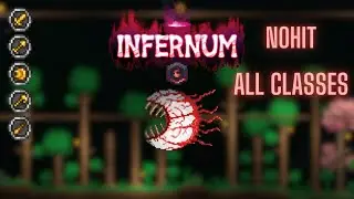 Terraria Calamity: Eye of Cthulhu Infernum Mode No Hit All Classes