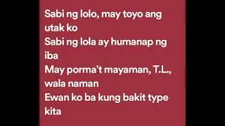 Cinderella - T.L. Ako Sayo (Lyrics)