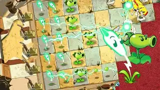 Can Lightning Reed & Repeater Kills Tons of Zombies? - Plants Vs Zombies 2 [WITHOUT POWER-UP]