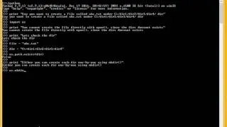Check and create directory or file with many intermediate directories - part1