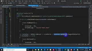 Asp Net Core - RESTFUL API - Request DTO (Update)