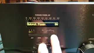 Acom 2100 HF / 50MHz Linear Amplifier Menu Options