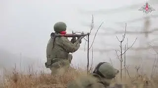 Боевая работа гранатомётчиков ЗВО в зоне СВО