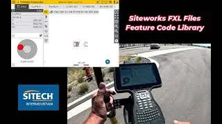 Siteworks Using Feature Code Libraries (FXL) Files
