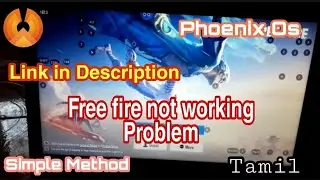 Phoenix Os free fire black screen //   Free fire not opening phoenix Os when OB28 Update