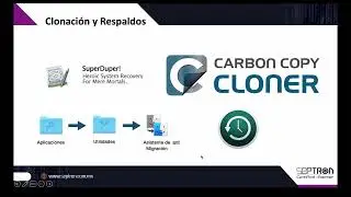 Herramientas de software de clonado y respaldos para MacOS