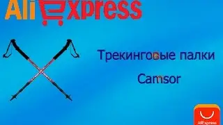 Треккинговые палки  с AliExpress .