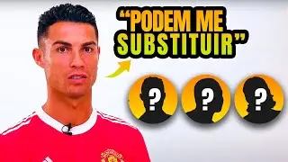 CRISTIANO RONALDO FALOU QUEM PODE SUBSTITUIR ELE E MESSI!