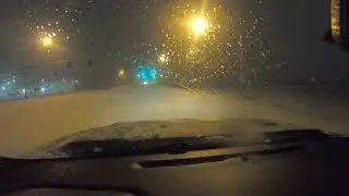 Driving in Ohio Level 3 Snow Emergency!