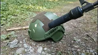 LSHZ 1+ and Classcom TOR Russian helmet ballistic test - Finally, a good aramid helmet