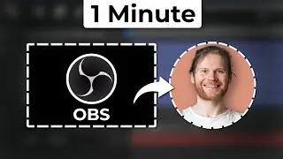 OBS-Studio: Rundes Video erstellen [inkl. Vorlage]