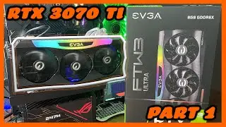 RTX 3070 Ti Mining Review - Thoughts, Unboxing, Setup - Part 1