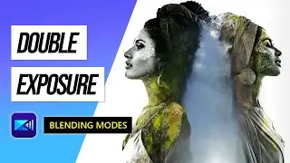 How to Create A Double Exposure Effect Using Blending Modes | PowerDirector Tutorial
