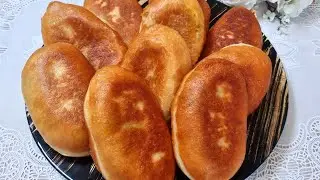 ПИРОЖКИ КАК ПУХ🔥САМА ПРОДАВЩИЦА ПИРОЖКОВ ПОДЕЛИЛАСЬ С ЭТИМ РЕЦЕПТОМ ‼ ПОКОРЯЕТ СРАЗУ
