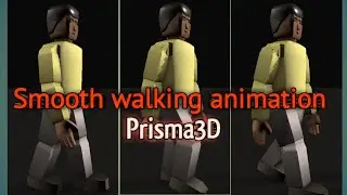 Walking animation in prisma3d (How i did it)