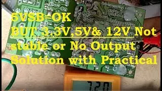 Computer SMPS power supply repair with HS8110 IC