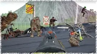 Охота 2v2 ARK: Survival of the Fittest.