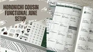HOBONICHI COUSIN || June 23 || Functional plan with me