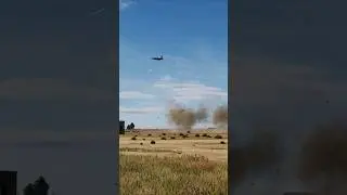 F16 Rocketman strafe run 