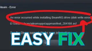 How To Fix Steam Disk Write Error on Windows 10/Windows 11 (2024 method)