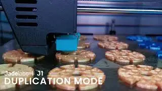 3D Printing Modular Toys With Duplication Mode - IDEX 3D Printer
